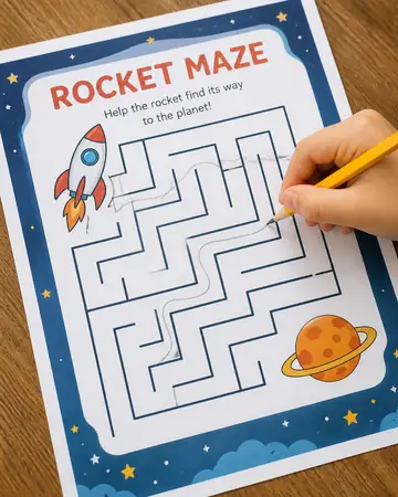 Turbo Maze Adventures — Multi-Level Pathfinding Pack kids printable cover